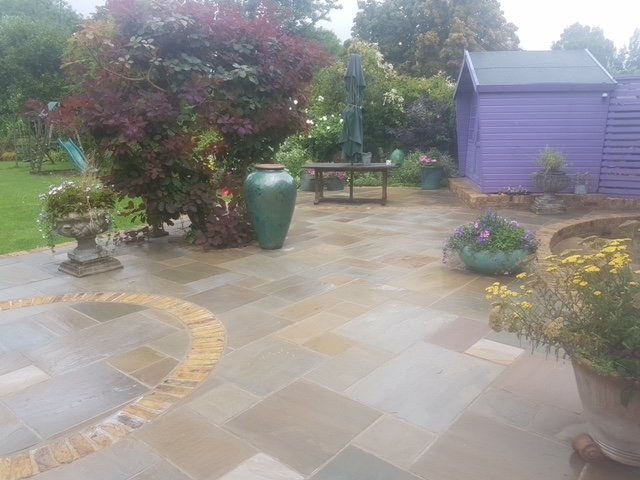 Sandstone Paving