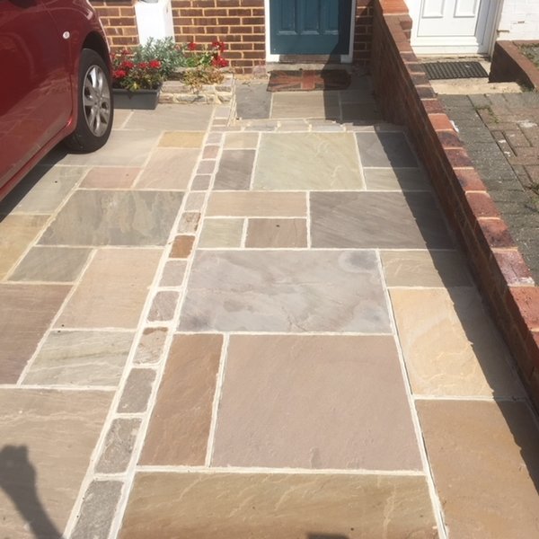 Sandstone Paving